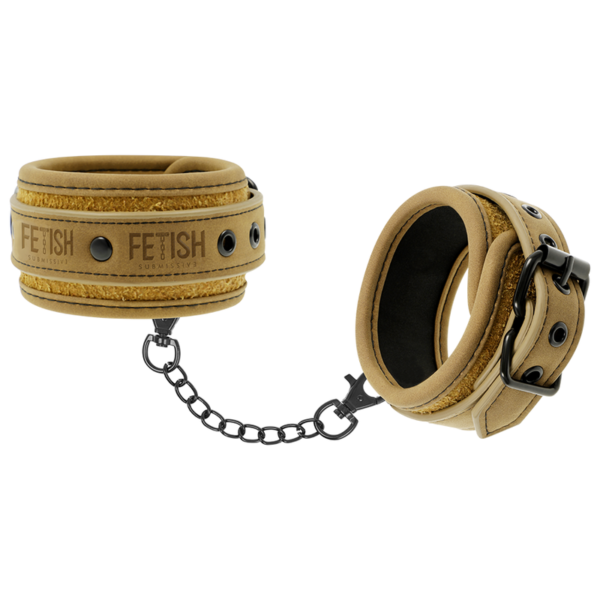 Imagen del artículo erótico FETISH SUBMISSIVE ORIGEN ESPOSAS TOBILLOS CUERO VEGANO de FETISH SUBMISSIVE ORIGIN en la sección Juguetes Sexuales XXX|Fetish / Bondage|Esposas de Millenial Sexshop.