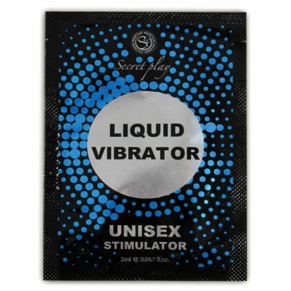 Imagen del artículo erótico SECRETPLAY VIBRADOR LIQUIDO ESTIMULADOR UNISEX 2 ML de SECRETPLAY COSMETIC en la sección Aceites y Lubricantes|Aumenta la potencia en el hombre|Vigorizantes de Millenial Sexshop.