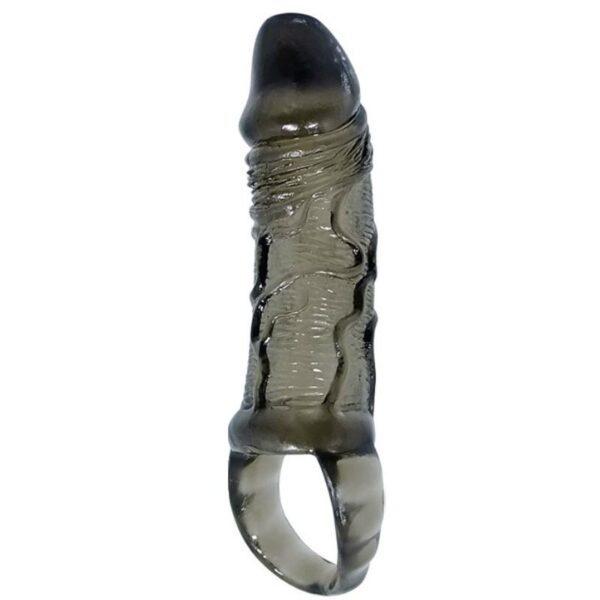 Imagen del artículo erótico BAILE - FUNDA EXTENSORA PENE CON STRAP PARA TESTICULOS 11.5 CM de BAILE FOR HIM en la sección JUGUETES BIENESTAR |Juguetes para Hombres|Accesorios para el pene|Fundas Pene con Extensión de Millenial Sexshop.