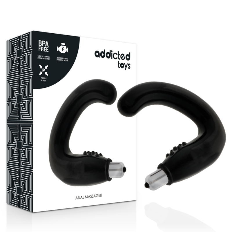 Imagen del artículo erótico ADDICTED TOYS - ANAL MASSAGER NEGRO de ADDICTED TOYS en la sección JUGUETES BIENESTAR |Anal|Vibradores Anales de Millenial Sexshop.