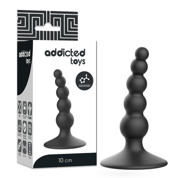 Imagen del artículo erótico ADDICTED TOYS - ANAL SEXUAL PLUG 10 CM NEGRO de ADDICTED TOYS en la sección JUGUETES BIENESTAR |Anal|Plugs Anales de Millenial Sexshop.
