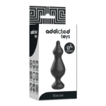 ADDICTED TOYS - ANAL SEXUAL PLUG 13.6 CM NEGRO - Imagen 5