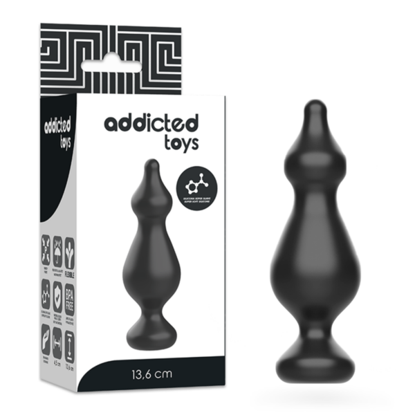 Imagen del artículo erótico ADDICTED TOYS - ANAL SEXUAL PLUG 13.6 CM NEGRO de ADDICTED TOYS en la sección JUGUETES BIENESTAR |Anal|Plugs Anales de Millenial Sexshop.