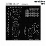 ADDICTED TOYS LOCKED - CHAINED HOLLOW JAULA PARA PENE 10,5 CM - Imagen 5