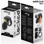 ADDICTED TOYS LOCKED - CHASTITY DEPTHS JAULA PARA PENE 7,5 CM - Imagen 6