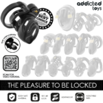 ADDICTED TOYS LOCKED - ETERNAL LOCK JAULA PARA PENE 9 CM - Imagen 7