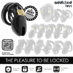 ADDICTED TOYS LOCKED - FORBIDDEN VAULT JAULA PARA PENE 10 CM - Imagen 7
