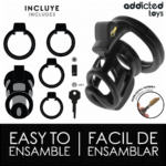 ADDICTED TOYS LOCKED - GILDEN CAGE JAULA PARA PENE DE SILICONA 8,5 CM - Imagen 4
