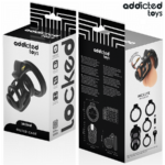 ADDICTED TOYS LOCKED - GILDEN CAGE JAULA PARA PENE DE SILICONA 8,5 CM - Imagen 6