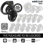 ADDICTED TOYS LOCKED - SEALED CRYPT JAULA PARA PENE 8 CM - Imagen 7