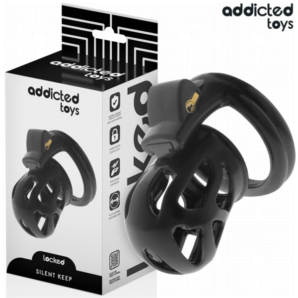 Imagen del artículo erótico ADDICTED TOYS LOCKED - SILENT KEEP JAULA PARA PENE 7