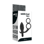 ADDICTED TOYS - PLUG ANAL CON ANILLA DOBLE NEGRO - Imagen 5