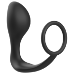 ADDICTED TOYS - PLUG ANAL CON ANILLO SILICONA NEGRO - Imagen 2