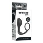 ADDICTED TOYS - PLUG ANAL CON ANILLO SILICONA NEGRO - Imagen 6