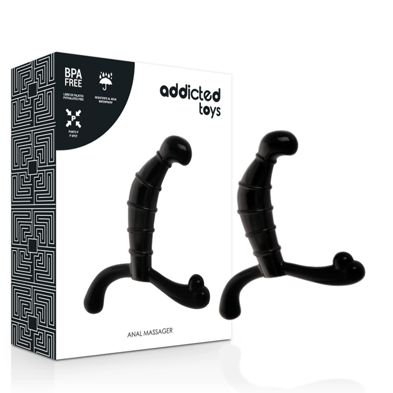 Imagen del artículo erótico ADDICTED TOYS - PROSTATE ANAL PLEASURE NEGRO de ADDICTED TOYS en la sección JUGUETES BIENESTAR |Anal|Plugs Anales de Millenial Sexshop.