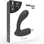ADDICTED TOYS - VIBRADOR PROSTÁTICO RECARGABLE MODEL 5 - NEGRO - Imagen 6