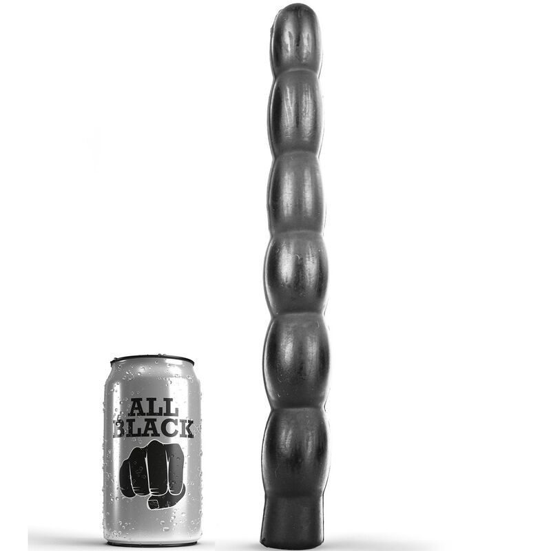Imagen del artículo erótico ALL BLACK - ANAL DILDO 32 CM de ALL BLACK en la sección JUGUETES BIENESTAR |Anal|Plugs Anales de Millenial Sexshop.