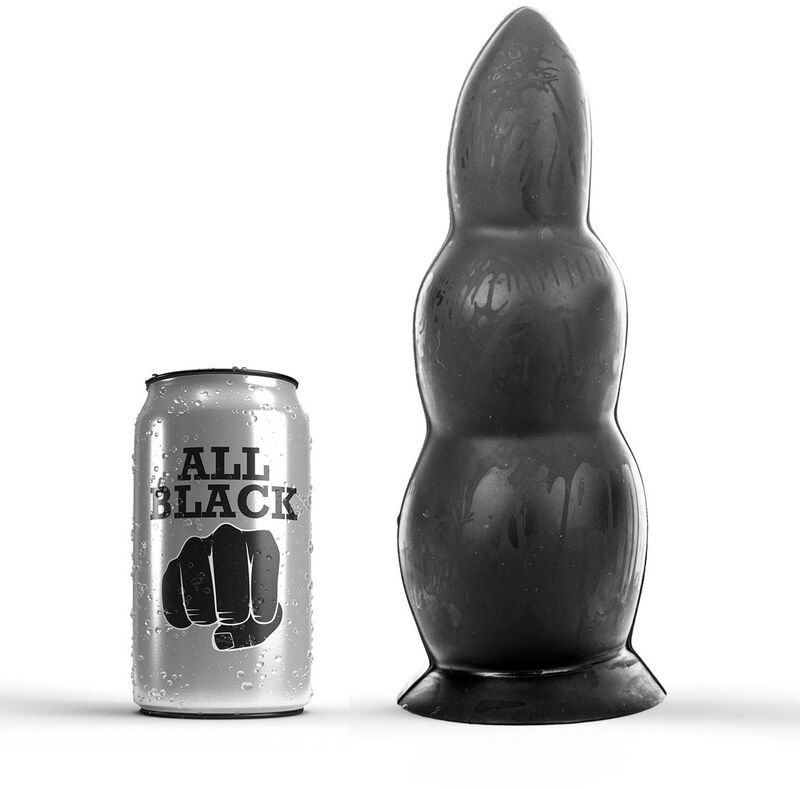 Imagen del artículo erótico ALL BLACK - ANAL PLUG 23 CM de ALL BLACK en la sección JUGUETES BIENESTAR |Anal|Plugs Anales de Millenial Sexshop.