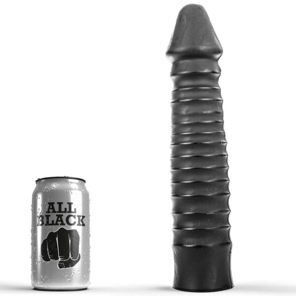 Imagen del artículo erótico ALL BLACK - DILDO 26 CM de ALL BLACK en la sección JUGUETES BIENESTAR |Anal|Plugs Anales de Millenial Sexshop.