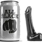 Imagen del artículo erótico ALL BLACK - DILDO 9 CM de ALL BLACK en la sección JUGUETES BIENESTAR |Dildos sin Vibración|Penes realisticos de Millenial Sexshop.