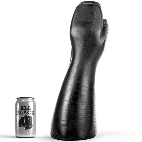 Imagen del artículo erótico ALL BLACK - DILDO FISTING 39 CM de ALL BLACK en la sección JUGUETES BIENESTAR |Anal|Plugs Anales de Millenial Sexshop.