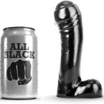 Imagen del artículo erótico ALL BLACK - DILDO NEGRO 15 CM de ALL BLACK en la sección JUGUETES BIENESTAR |Dildos sin Vibración|Dildos Punto G de Millenial Sexshop.