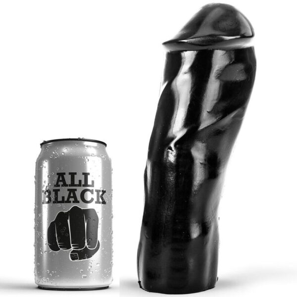 Imagen del artículo erótico ALL BLACK - DILDO REALÍSTICO 20 CM de ALL BLACK en la sección JUGUETES BIENESTAR |Dildos sin Vibración|Penes realisticos de Millenial Sexshop.