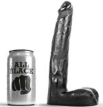 Imagen del artículo erótico ALL BLACK - DILDO REALÍSTICO 21 CM de ALL BLACK en la sección JUGUETES BIENESTAR |Dildos sin Vibración|Penes realisticos de Millenial Sexshop.