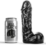 Imagen del artículo erótico ALL BLACK - DONG 19 CM de ALL BLACK en la sección JUGUETES BIENESTAR |Dildos sin Vibración|Penes realisticos de Millenial Sexshop.