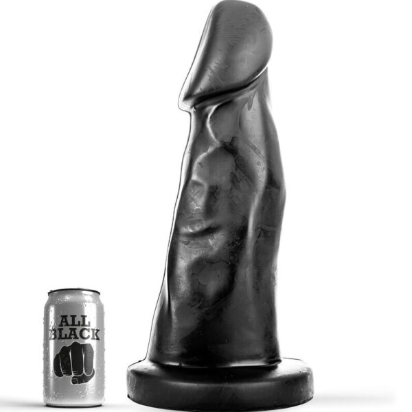 Imagen del artículo erótico ALL BLACK - DONG 27 CM de ALL BLACK en la sección JUGUETES BIENESTAR |Dildos sin Vibración|Penes realisticos de Millenial Sexshop.