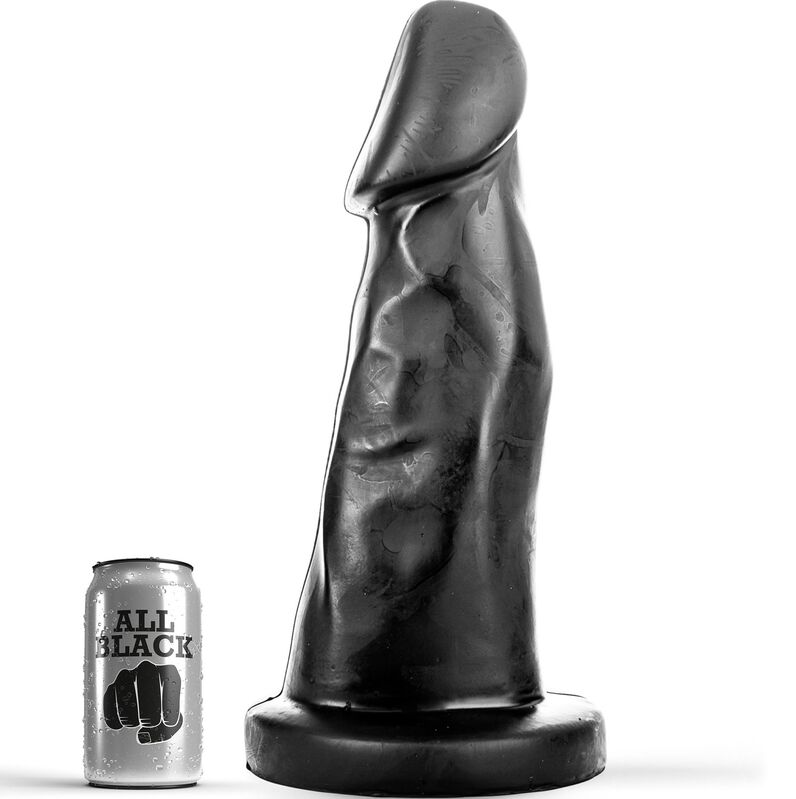 Imagen del artículo erótico ALL BLACK - DONG 27 CM de ALL BLACK en la sección JUGUETES BIENESTAR |Dildos sin Vibración|Penes realisticos de Millenial Sexshop.