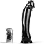 Imagen del artículo erótico ALL BLACK - DONG 33 CM de ALL BLACK en la sección JUGUETES BIENESTAR |Dildos sin Vibración|Penes realisticos de Millenial Sexshop.