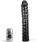 Imagen del artículo erótico ALL BLACK - DONG 38 CM de ALL BLACK en la sección JUGUETES BIENESTAR |Dildos sin Vibración|Penes realisticos de Millenial Sexshop.
