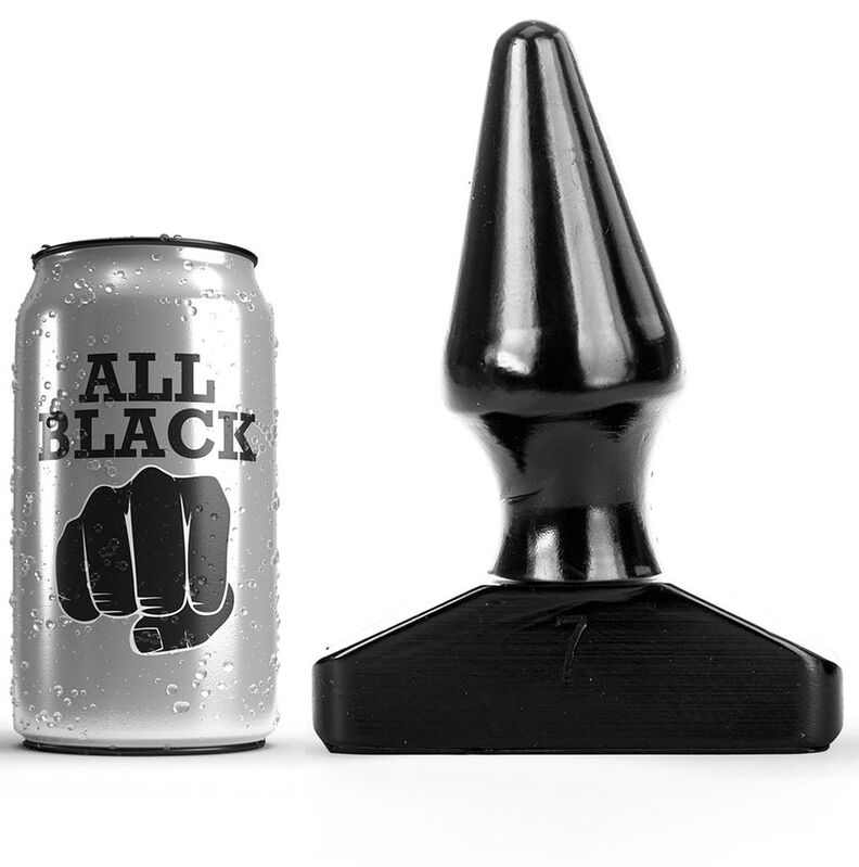 Imagen del artículo erótico ALL BLACK - PLUG ANAL 16 CM de ALL BLACK en la sección JUGUETES BIENESTAR |Anal|Plugs Anales de Millenial Sexshop.