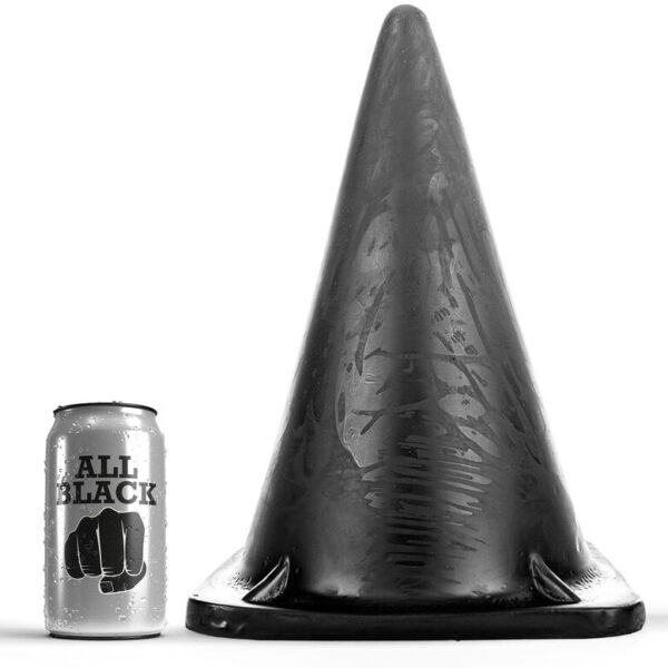 Imagen del artículo erótico ALL BLACK - PLUG TRIANGULAR 30 CM de ALL BLACK en la sección JUGUETES BIENESTAR |Anal|Plugs Anales de Millenial Sexshop.