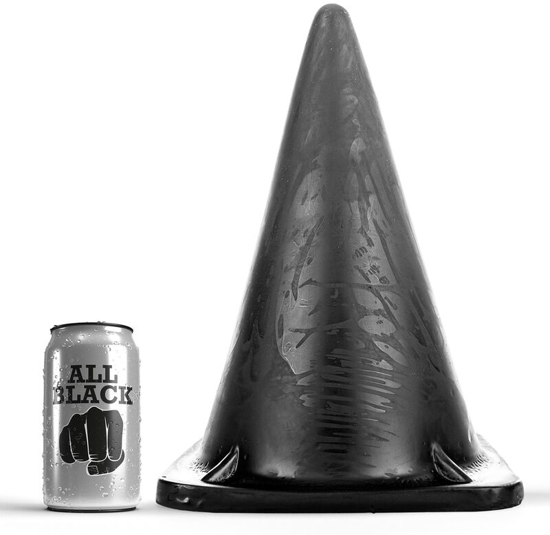 Imagen del artículo erótico ALL BLACK - PLUG TRIANGULAR 30 CM de ALL BLACK en la sección JUGUETES BIENESTAR |Anal|Plugs Anales de Millenial Sexshop.