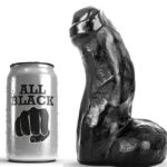 Imagen del artículo erótico ALL BLACK - REALISTIC DONG NEGRO 17 CM de ALL BLACK en la sección JUGUETES BIENESTAR |Dildos sin Vibración|Penes realisticos de Millenial Sexshop.
