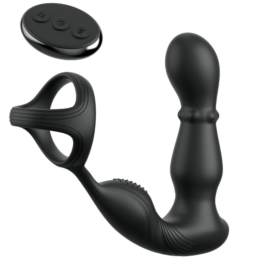 Imagen del artículo erótico ANAL FANTASY ELITE COLLECTION - ANILLO Y MASAJEADOR ANAL VIBRADOR CON CONTROL REMOTO de ANAL FANTASY ELITE COLLECTION en la sección JUGUETES BIENESTAR |Anal|Vibradores Anales de Millenial Sexshop.