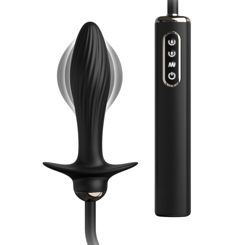 Imagen del artículo erótico ANAL FANTASY ELITE COLLECTION - PLUG INFLABLE & VIBRADOR AUTO-THROB de ANAL FANTASY ELITE COLLECTION en la sección JUGUETES BIENESTAR |Anal|Vibradores Anales de Millenial Sexshop.