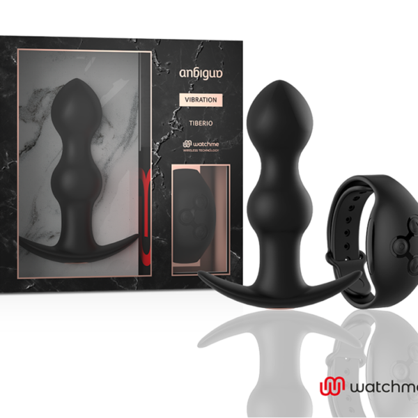 Imagen del artículo erótico ANBIGUO - WATCHME CONTROL REMOTO PLUG VIBRADOR ANAL TIBERIO de ANBIGUO en la sección JUGUETES BIENESTAR |Vibradores|Vibradores control remoto de Millenial Sexshop.