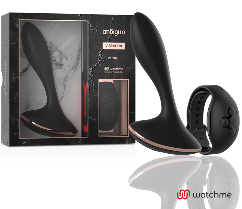 Imagen del artículo erótico ANBIGUO - WATCHME CONTROL REMOTO VIBRADOR PLUG ANAL VERNET de ANBIGUO en la sección JUGUETES BIENESTAR |Vibradores|Vibradores control remoto de Millenial Sexshop.