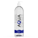 Imagen del artículo erótico AQUA QUALITY - LUBRICANTE BASE DE AGUA 1000 ML de AQUA QUALITY en la sección DROGUERÍA |Lubricantes|Base Agua de Millenial Sexshop.