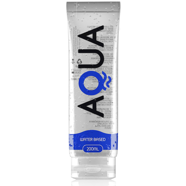 Imagen del artículo erótico AQUA QUALITY - LUBRICANTE BASE DE AGUA 200 ML de AQUA QUALITY en la sección DROGUERÍA |Lubricantes|Base Agua de Millenial Sexshop.