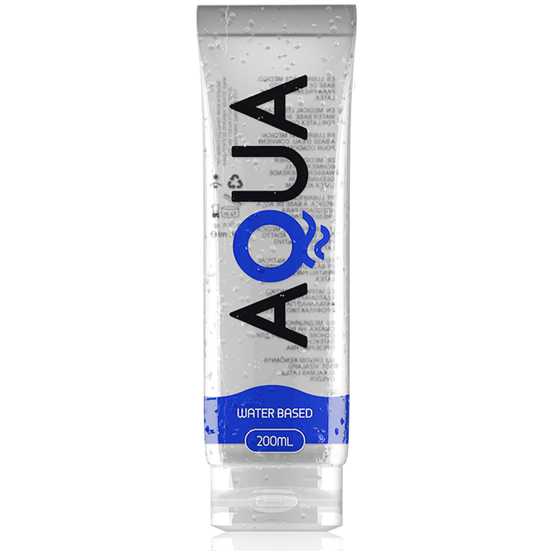 Imagen del artículo erótico AQUA QUALITY - LUBRICANTE BASE DE AGUA 200 ML de AQUA QUALITY en la sección DROGUERÍA |Lubricantes|Base Agua de Millenial Sexshop.