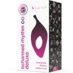 B SWISH - BCHARMED RHYTHM INFINITE DELUXE ANILLO PARA PENE 15 VIBRACIONES NEGRO - Imagen 9