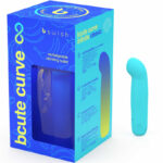 B SWISH - BCUTE CURVE INFINITE CLASSIC EDICION LIMITADA VIBRADOR RECARGABLE SILICONA AZUL - Imagen 4
