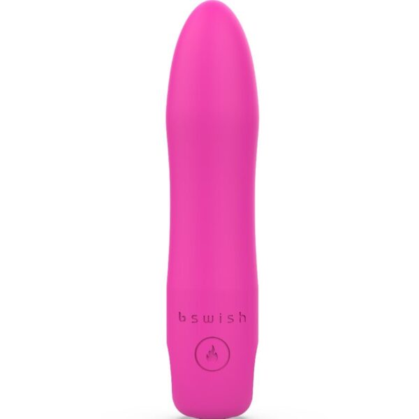 Imagen del artículo erótico B SWISH - BCUTE INFINITE HEAT CLASSIC VIBRADOR CALENTABLE ROSA de B SWISH en la sección JUGUETES BIENESTAR |Juguetes para Mujeres|Estimuladores|Balas vibradoras de Millenial Sexshop.
