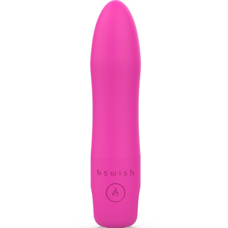 Imagen del artículo erótico B SWISH - BCUTE INFINITE HEAT CLASSIC VIBRADOR CALENTABLE ROSA de B SWISH en la sección JUGUETES BIENESTAR |Juguetes para Mujeres|Estimuladores|Balas vibradoras de Millenial Sexshop.