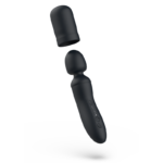 B SWISH - BTHRILLED VIBRADOR WAND PREMIUM NEGRO - Imagen 5