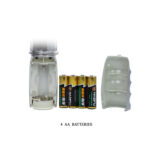 BAILE - AMOUR MISSILE ROTADOR TRANSPARENTE 26.5 CM - Imagen 7